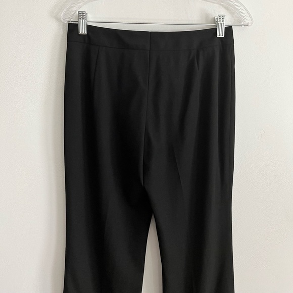 Escada Virgin Wool Straight Bootcut Flare Leg High Rise Trousers size 34 - Picture 4 of 9